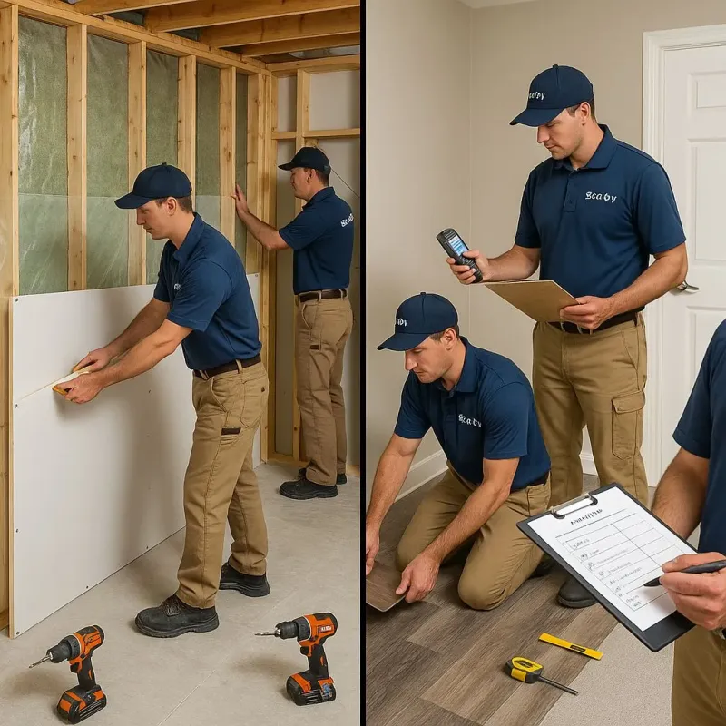 Repairs and Reconstruction process in West Dennis, MA